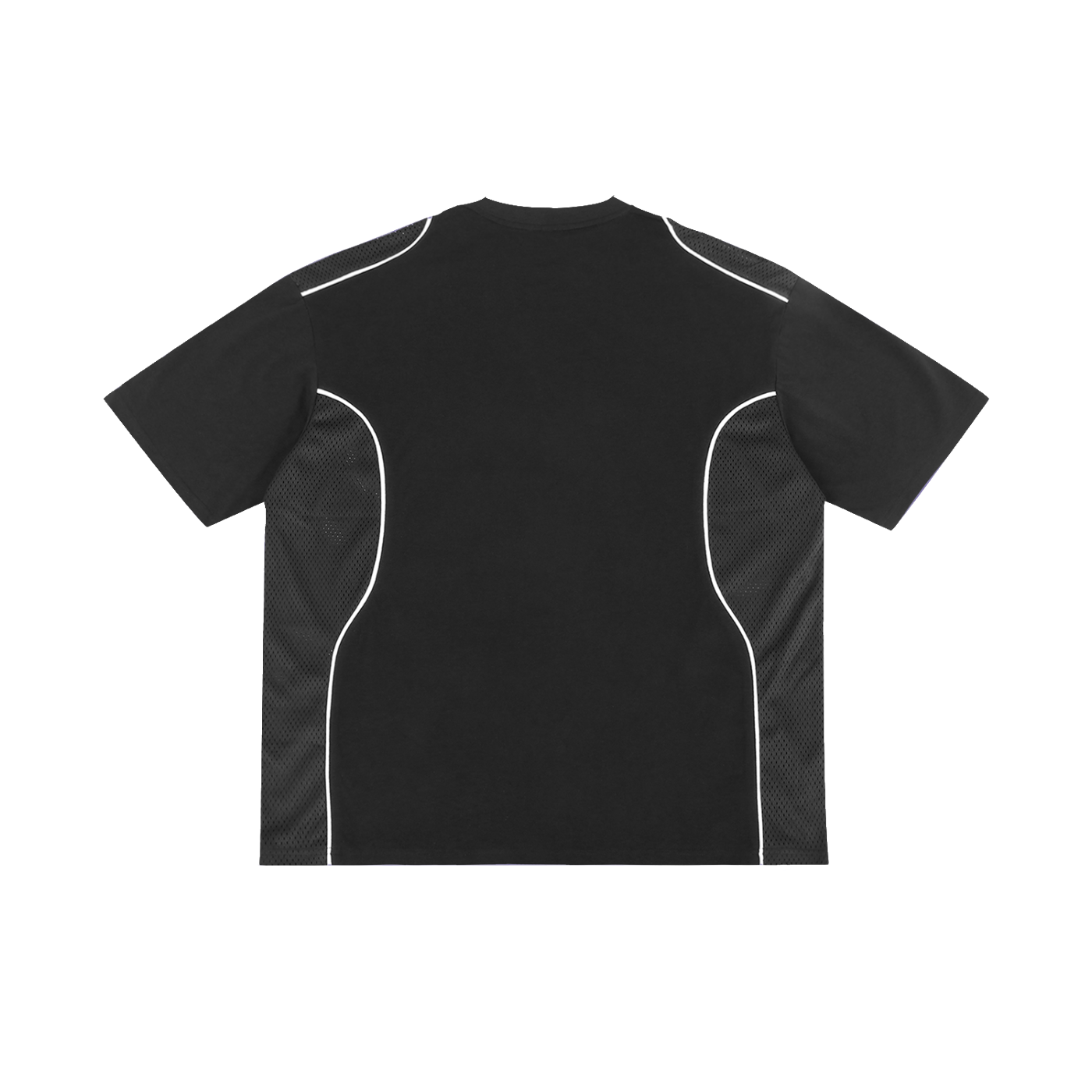 BB Contrast Piped Panel T-Shirt