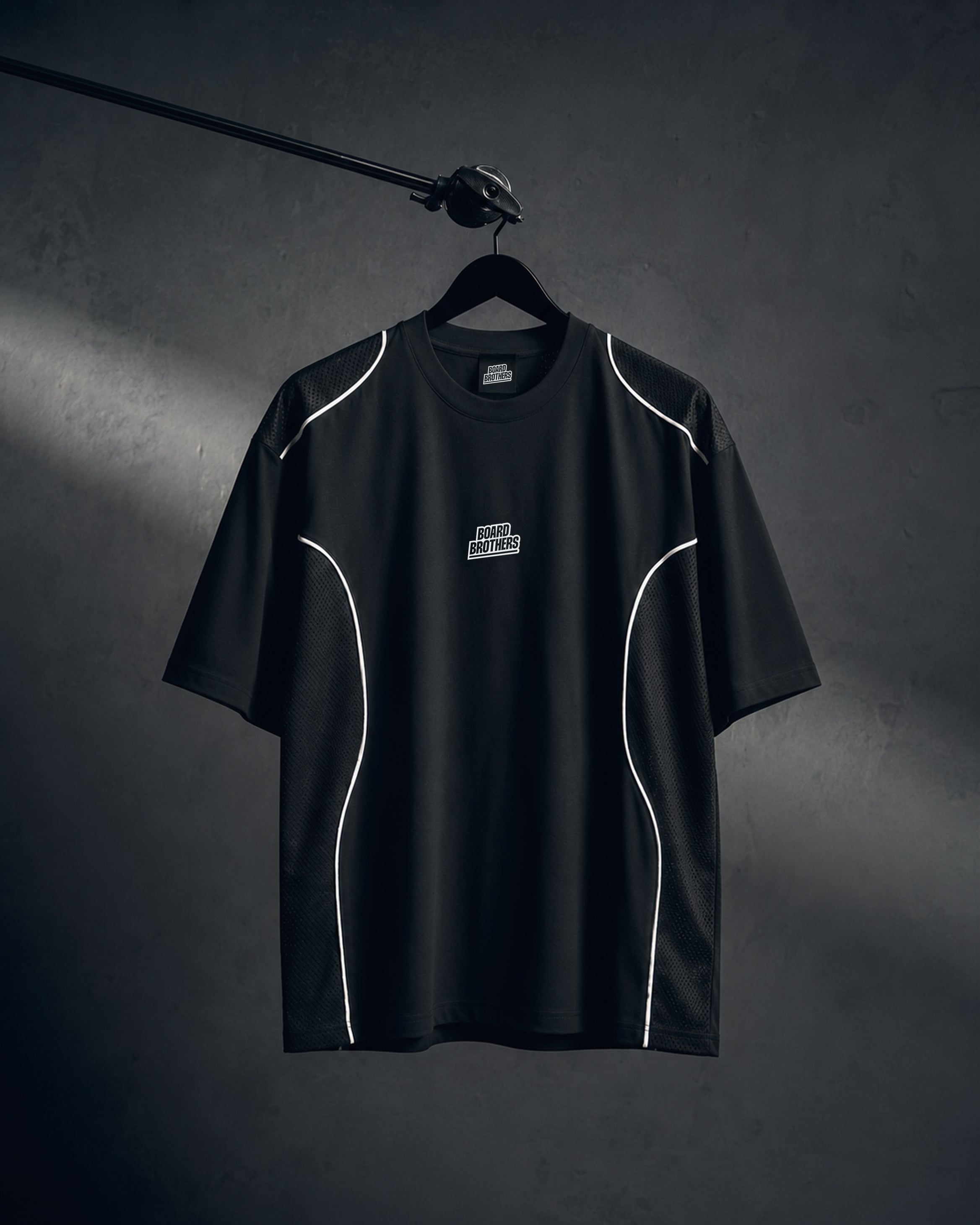 BB Contrast Piped Panel T-Shirt